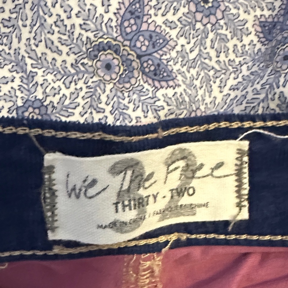 Free People Multicolor Patchwork Bootcut Pants - … - image 7